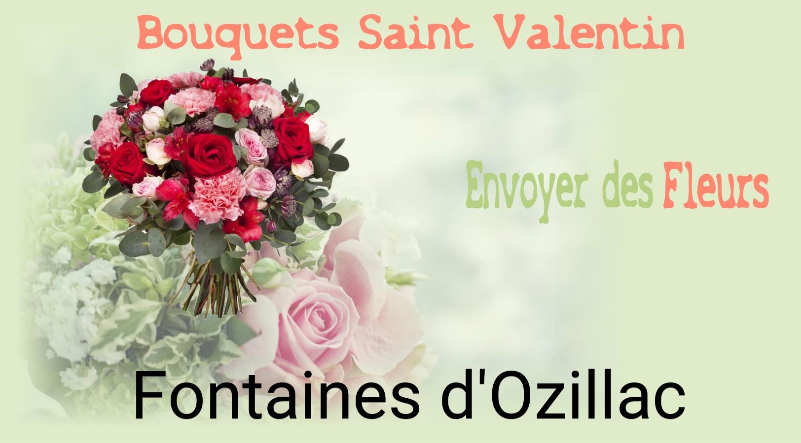 Roses de Saint-Valentin livrées à Fontaines-d'Ozillac